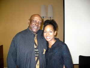 Louis Gossett, Jr. and Teresa Kennedy