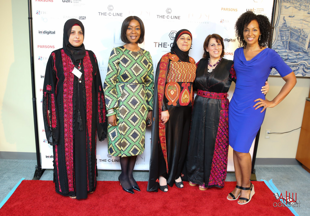 Teresa Kay-Aba Kennedy and others at the United Nations for the C-Line Launch