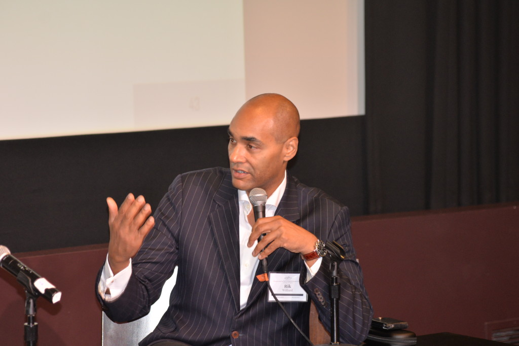 Rik Willard speaking at the First Annual Silicon Harlem Conference