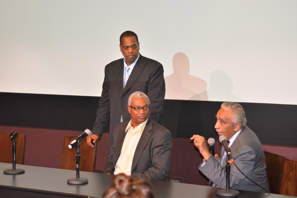 Silicon Harlem Co-Founders Clayton Banks and Bruce Lincoln with Congressman Charles Rangel at First Annual Silicon Harlem Conference